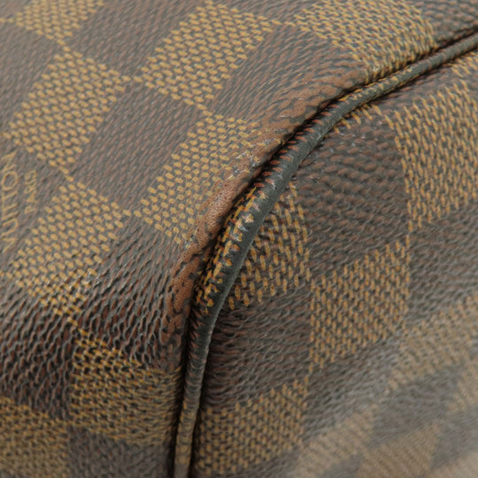 LOUIS VUITTON Tote Bag N41358 Damier canvas Brown Neverfull MM Damier Ebene
