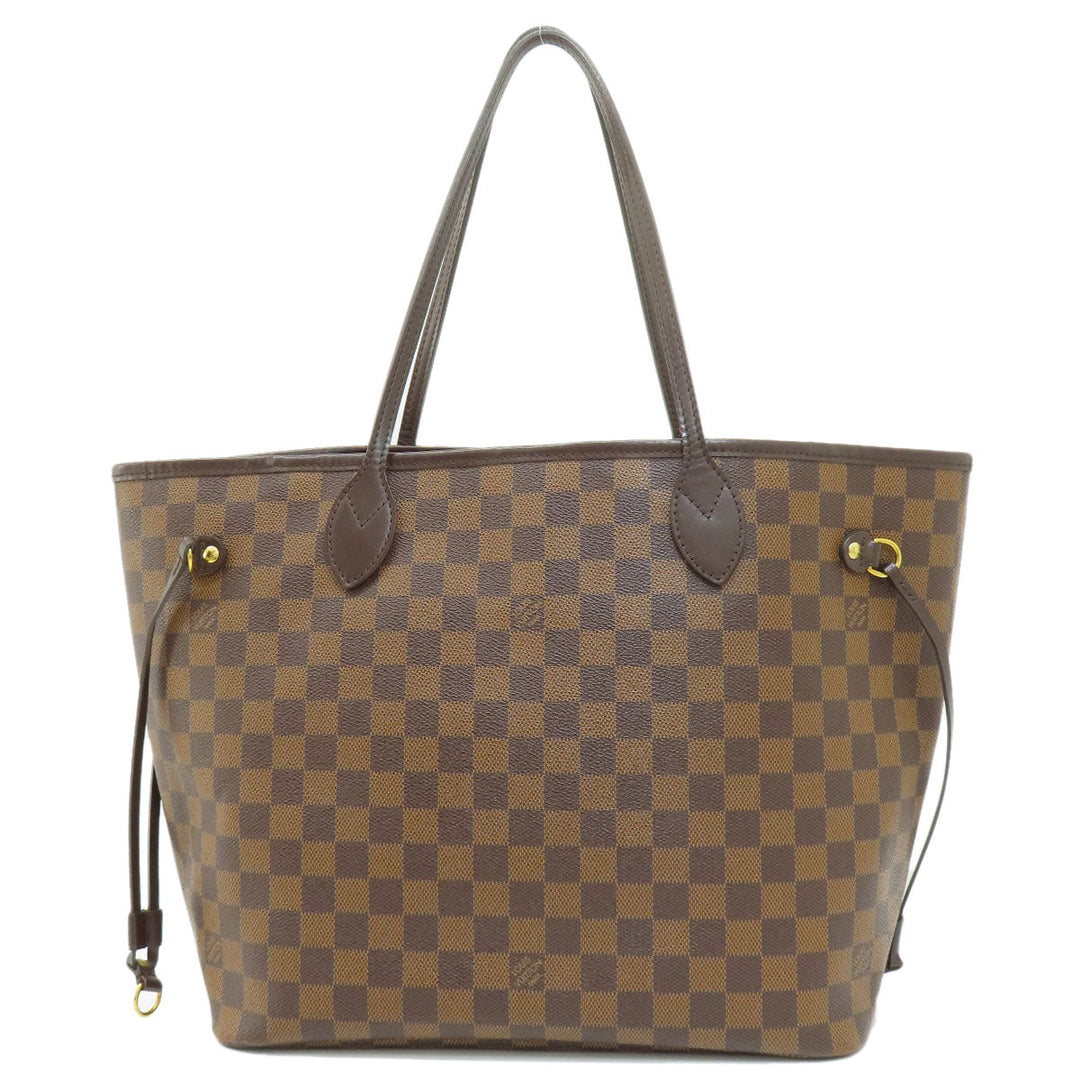 LOUIS VUITTON Tote Bag N41358 Damier canvas Brown Neverfull MM Damier Ebene