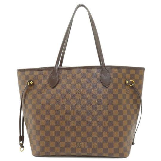 LOUIS VUITTON Tote Bag N41358 Damier canvas Brown Neverfull MM Damier Ebene