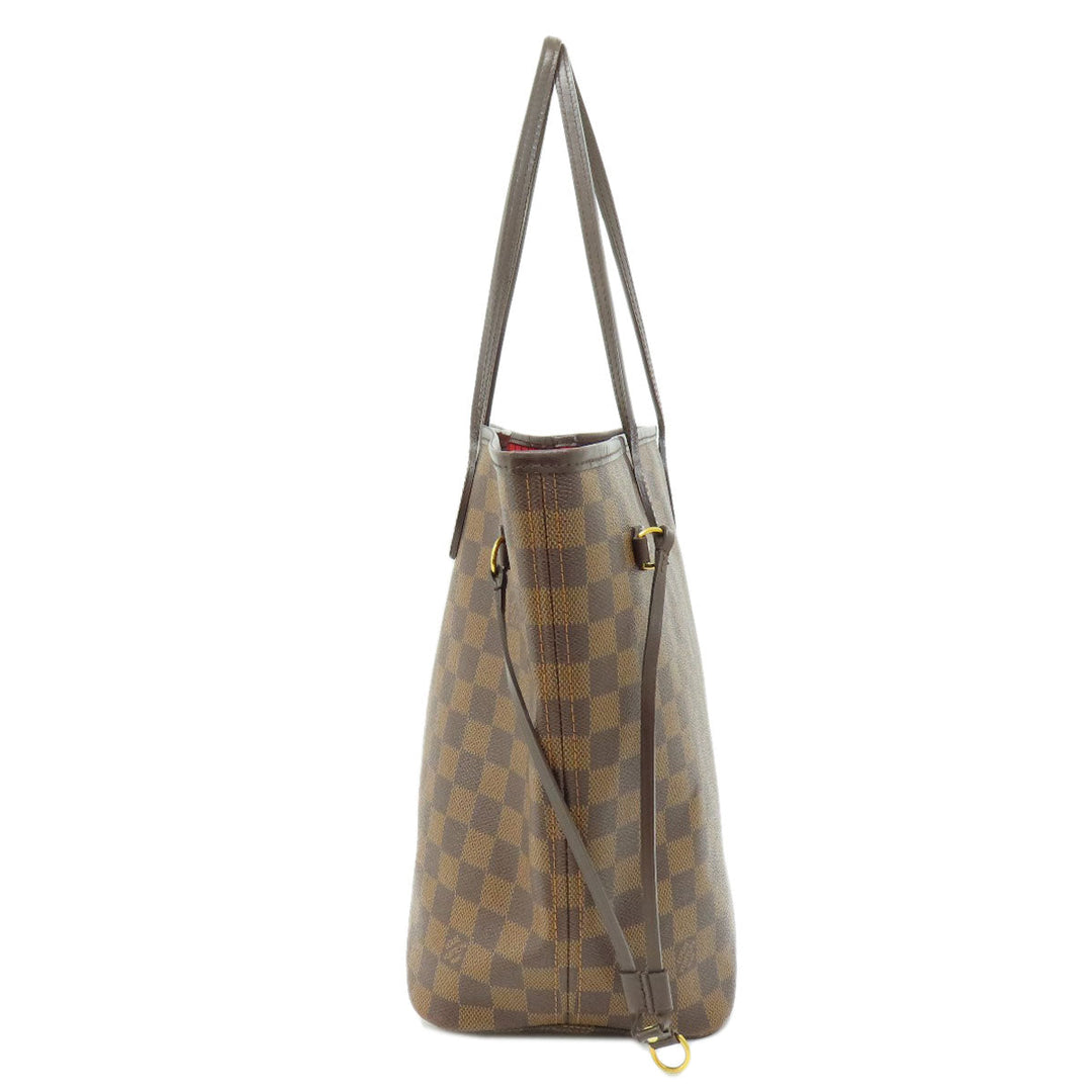 LOUIS VUITTON Tote Bag N41358 Damier canvas Brown Neverfull MM Damier Ebene