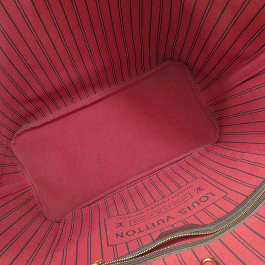 LOUIS VUITTON Tote Bag N41358 Damier canvas Brown Neverfull MM Damier Ebene