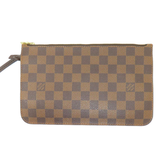 LOUIS VUITTON Tote Bag N41358 Damier canvas Brown Neverfull MM Damier Ebene