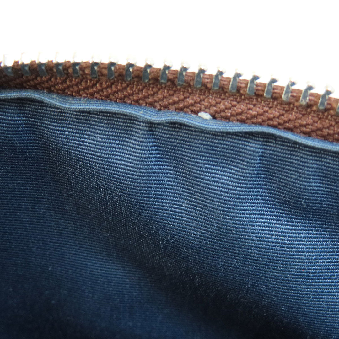 COACH Handbag F73119 PVC Brown Signature 2WAY