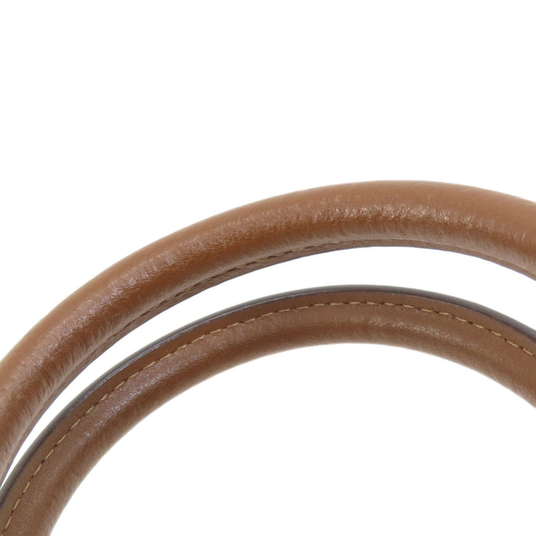 COACH Handbag F73119 PVC Brown Signature 2WAY