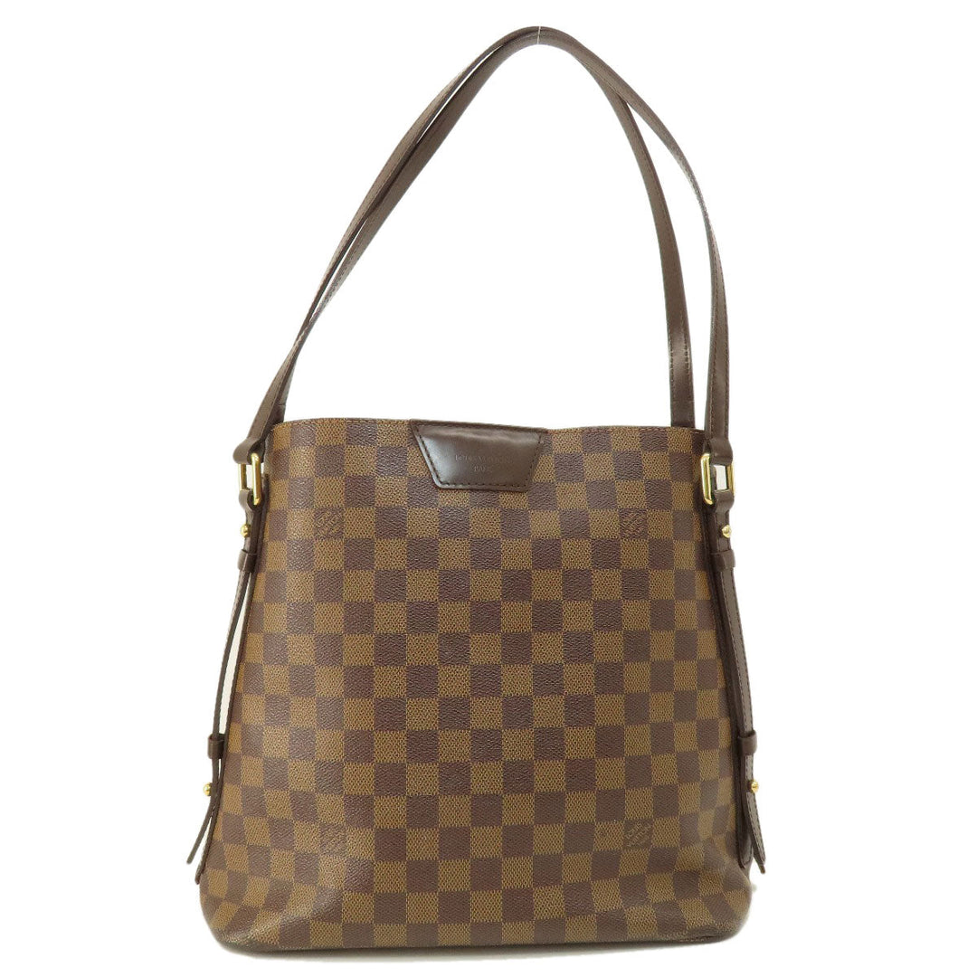 LOUIS VUITTON Tote Bag N41108 Damier canvas Brown Cabas Rivington Damier Ebene Women Used Authentic