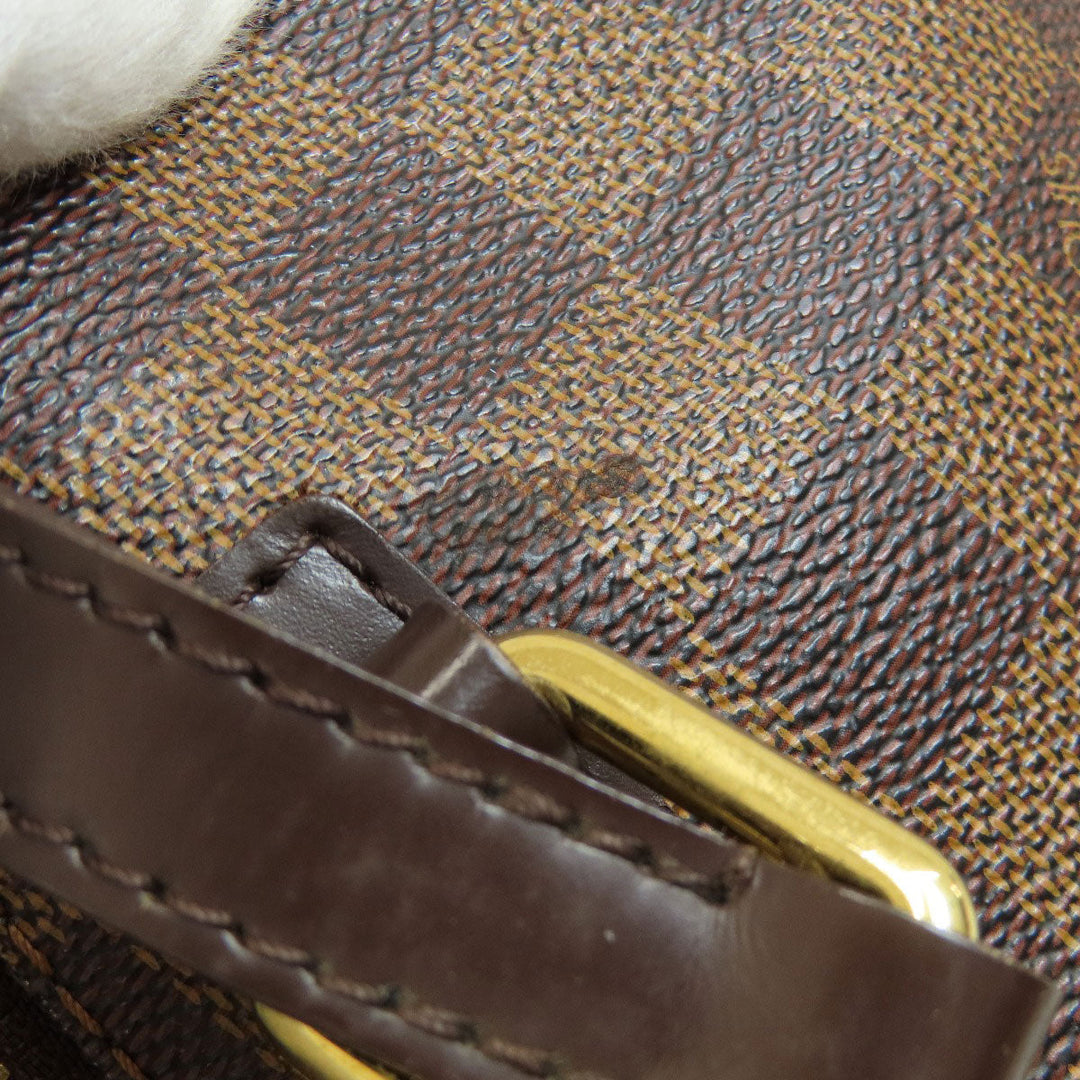 LOUIS VUITTON Tote Bag N41108 Damier canvas Brown Cabas Rivington Damier Ebene Women Used Authentic