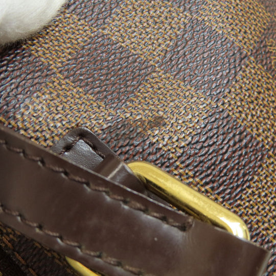 LOUIS VUITTON Tote Bag N41108 Damier canvas Brown Cabas Rivington Damier Ebene Women Used Authentic