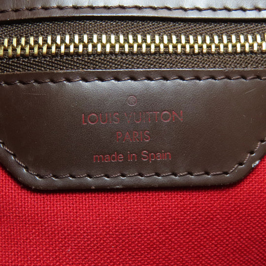 LOUIS VUITTON Tote Bag N41108 Damier canvas Brown Cabas Rivington Damier Ebene Women Used Authentic