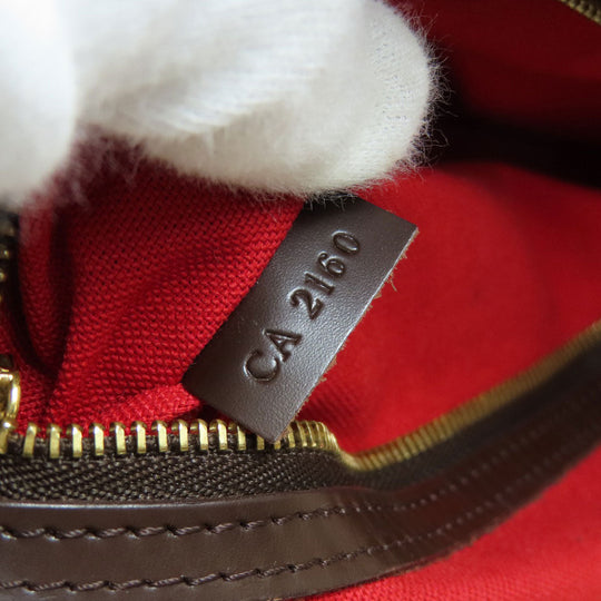 LOUIS VUITTON Tote Bag N41108 Damier canvas Brown Cabas Rivington Damier Ebene Women Used Authentic