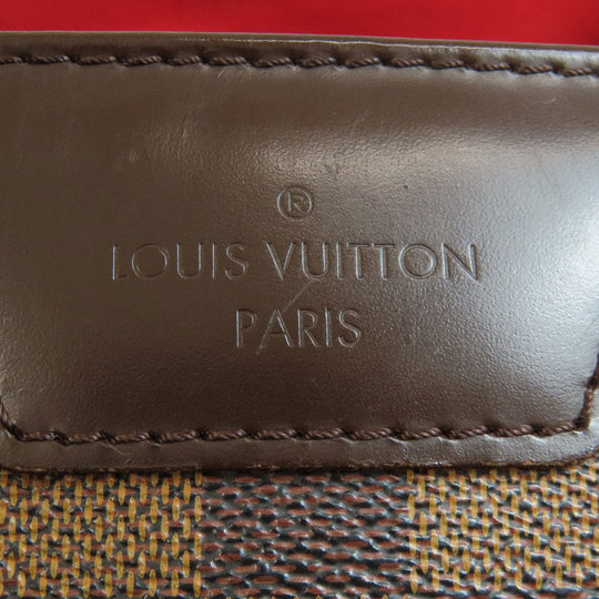 LOUIS VUITTON Tote Bag N41108 Damier canvas Brown Cabas Rivington Damier Ebene Women Used Authentic