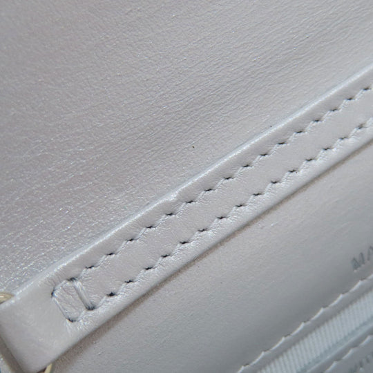 CHANEL Shoulder Bag lambskin Silver Mini ChainShoulder Star Motif Matelasse SilverMetal Women Used Authentic