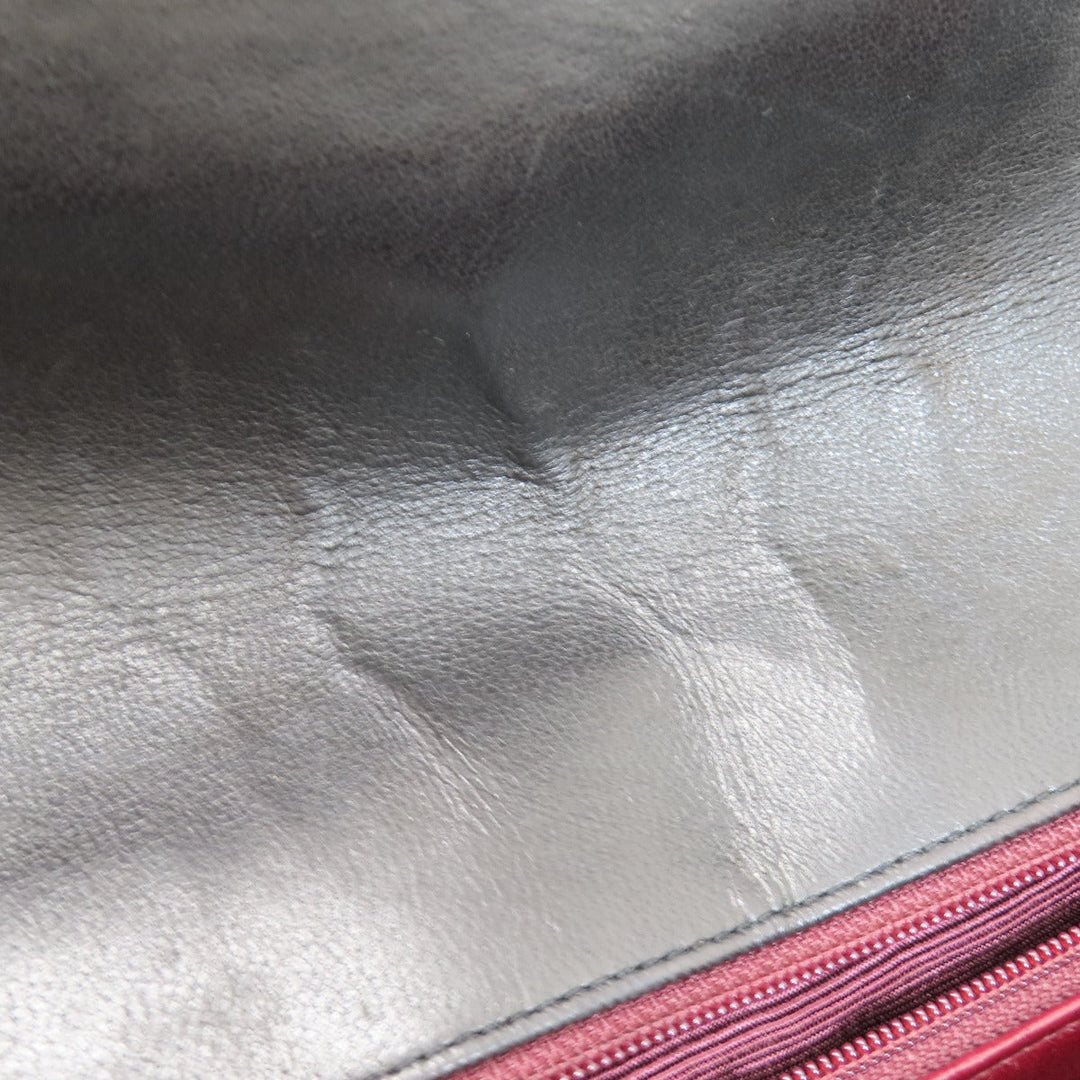 CHANEL Shoulder Bag lambskin black Matrasse COCO Mark