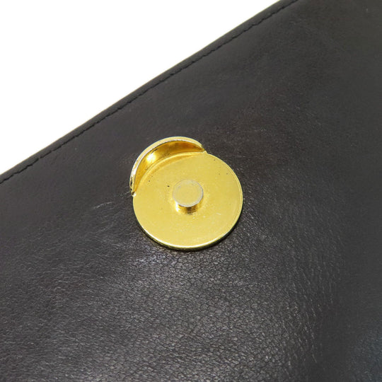 CHANEL Shoulder Bag lambskin black Matrasse COCO Mark