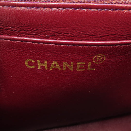 CHANEL Shoulder Bag lambskin black Matrasse COCO Mark