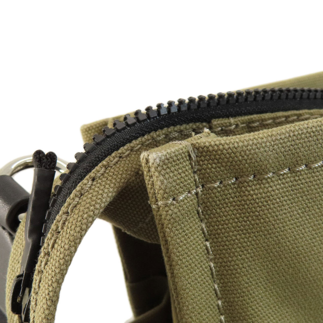 MARC JACOBS Shoulder Bag canvas green The Book Bag Women Used Authentic