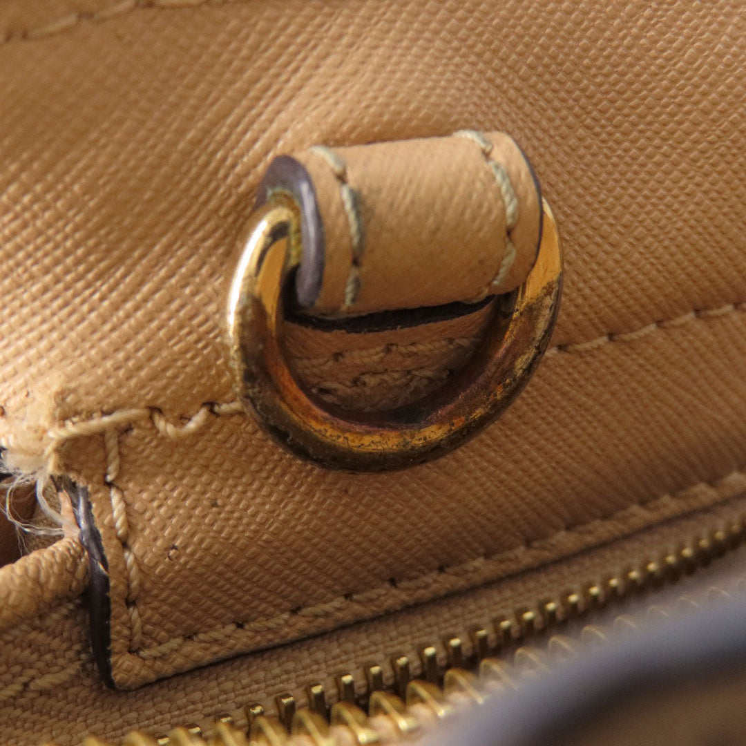 MICHAEL KORS Handbag leather beige 2WAY Women Used Authentic