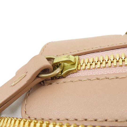 Maison Margiela Tote Bag leather pink 2WAY Women Used Authentic