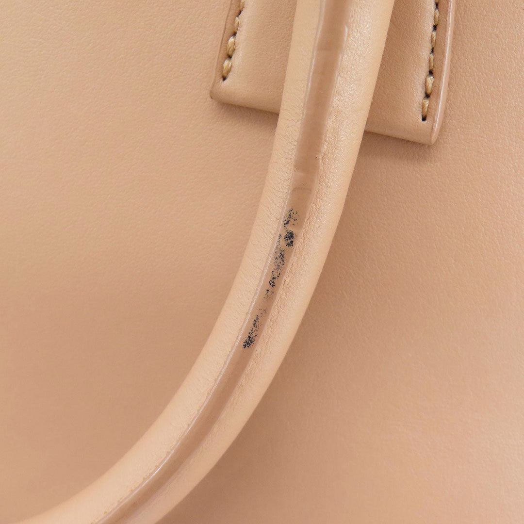 Maison Margiela Tote Bag leather pink 2WAY Women Used Authentic