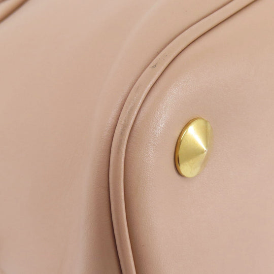 Maison Margiela Tote Bag leather pink 2WAY Women Used Authentic