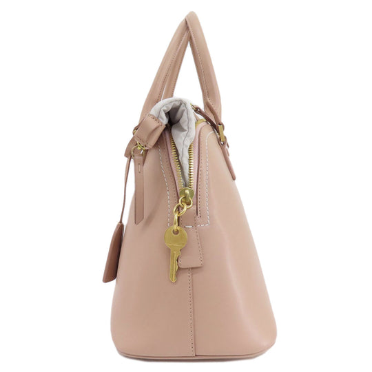 Maison Margiela Tote Bag leather pink 2WAY Women Used Authentic