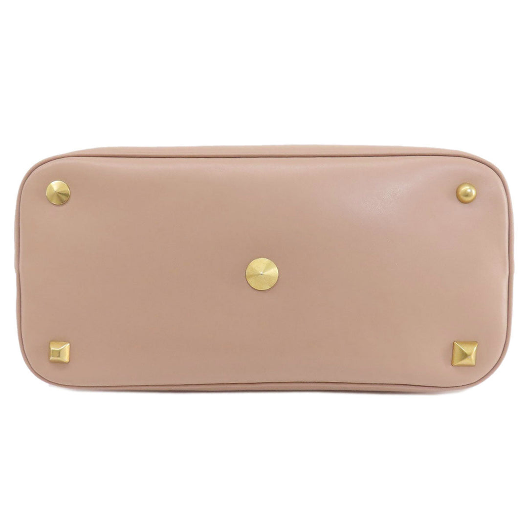 Maison Margiela Tote Bag leather pink 2WAY Women Used Authentic