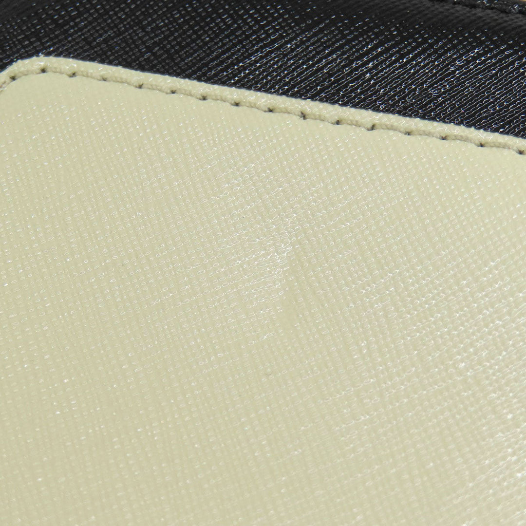 MARC JACOBS Shoulder Bag PVC white Snapshot Double J