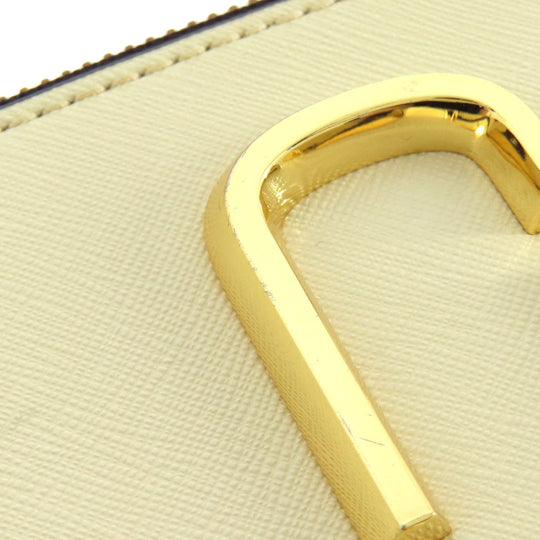 MARC JACOBS Shoulder Bag PVC white Snapshot Double J