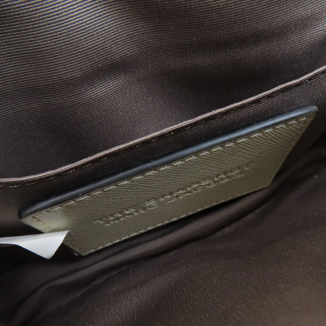 MARC JACOBS Shoulder Bag PVC white Snapshot Double J