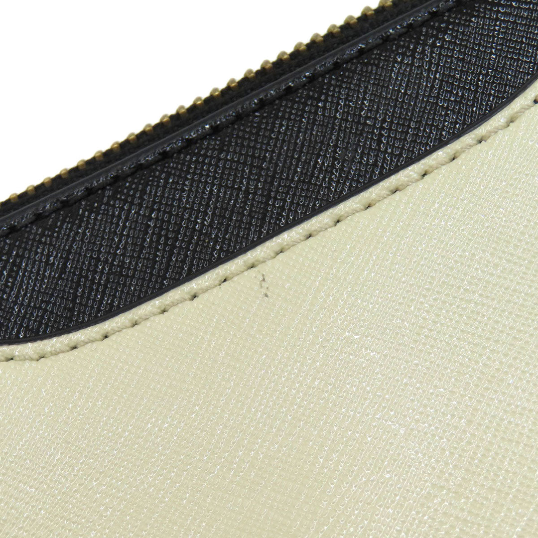 MARC JACOBS Shoulder Bag PVC white Snapshot Double J