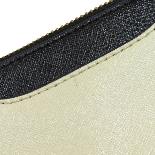 MARC JACOBS Shoulder Bag PVC white Snapshot Double J