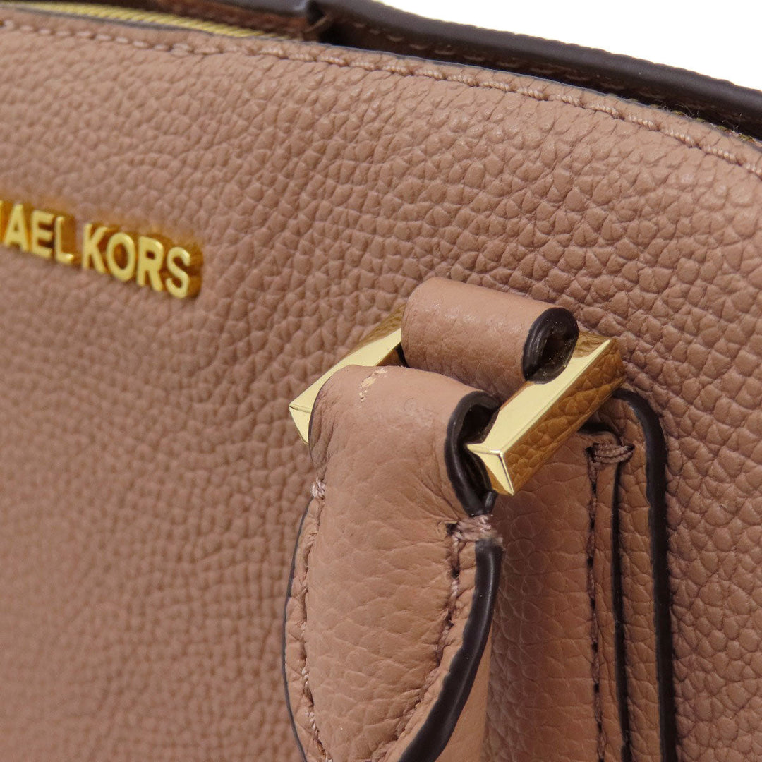 MICHAEL KORS Tote Bag leather pink 2WAY Women Used Authentic