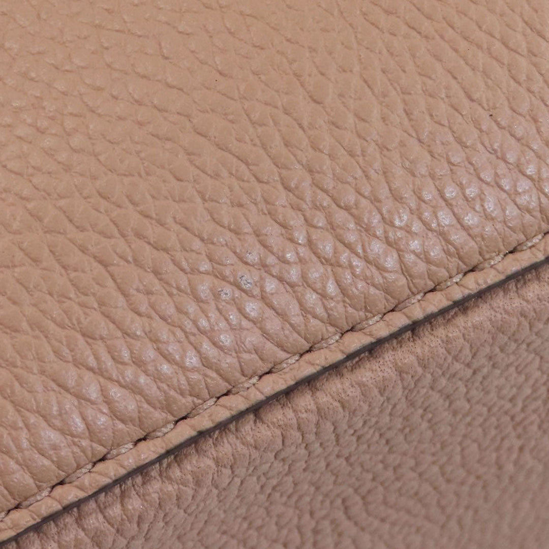 MICHAEL KORS Tote Bag leather pink 2WAY Women Used Authentic