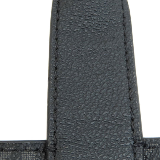 MICHAEL KORS Tote Bag PVC black MK signature Women Used Authentic