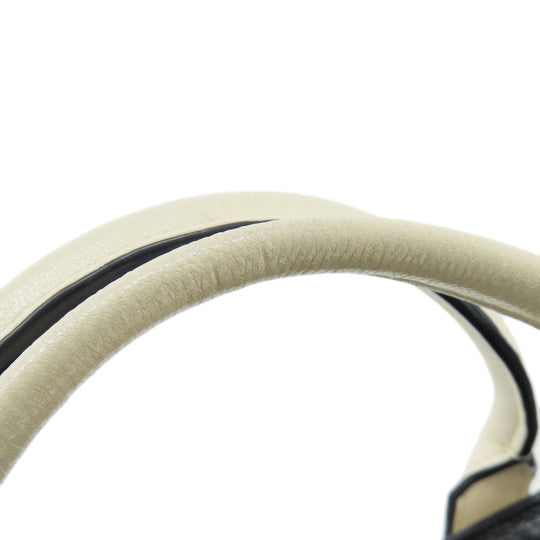 COACH Handbag 37731 Denim, Leather blue 2WAY Women Used Authentic