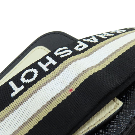 MARC JACOBS Shoulder Bag PVC white Snapshot Double J Women Used Authentic