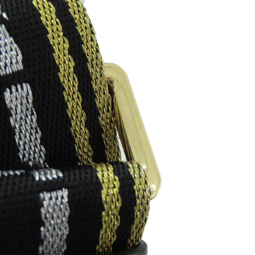 MARC JACOBS Shoulder Bag PVC black Snapshot Double J