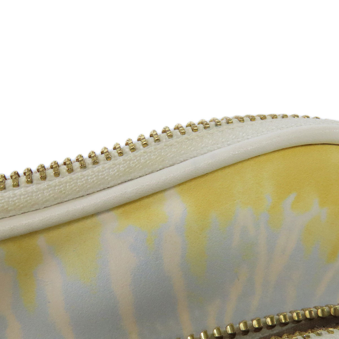 MICHAEL KORS Shoulder Bag PVC white logo Women Used Authentic