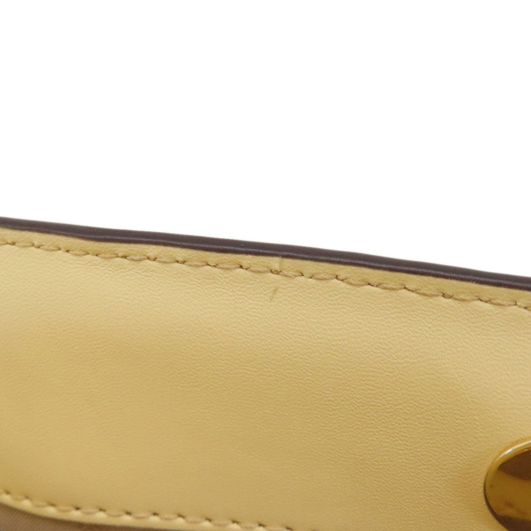 MICHAEL KORS Handbag PVC beige 2WAY Women Used Authentic