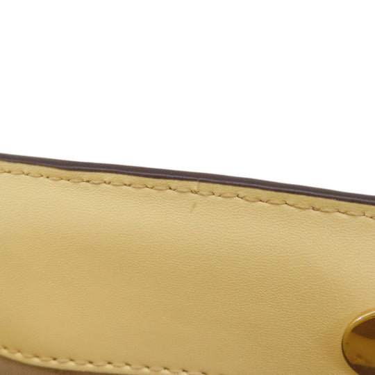 MICHAEL KORS Handbag PVC beige 2WAY Women Used Authentic