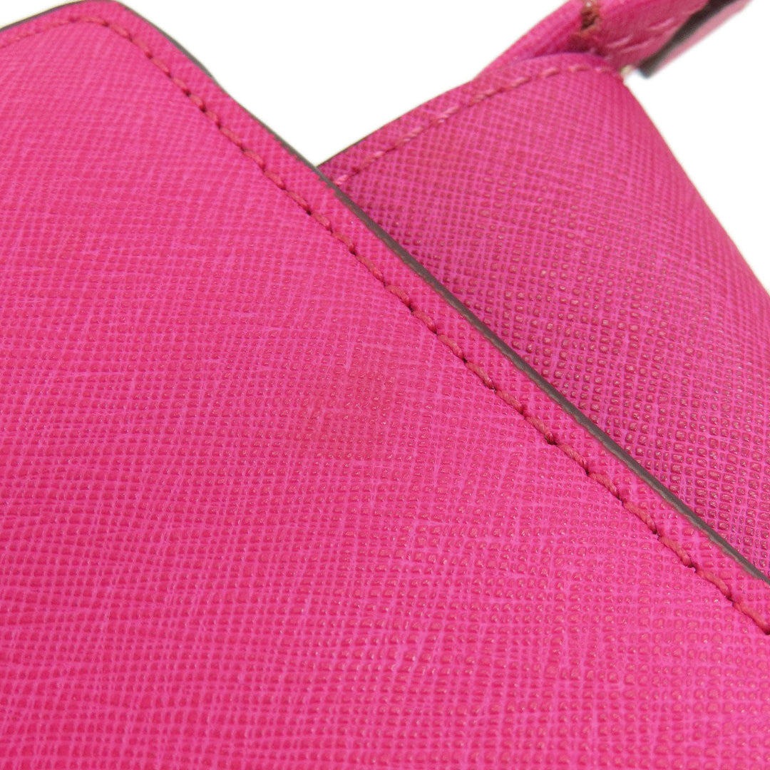 MICHAEL KORS Handbag PVC pink 2WAY Women Used Authentic