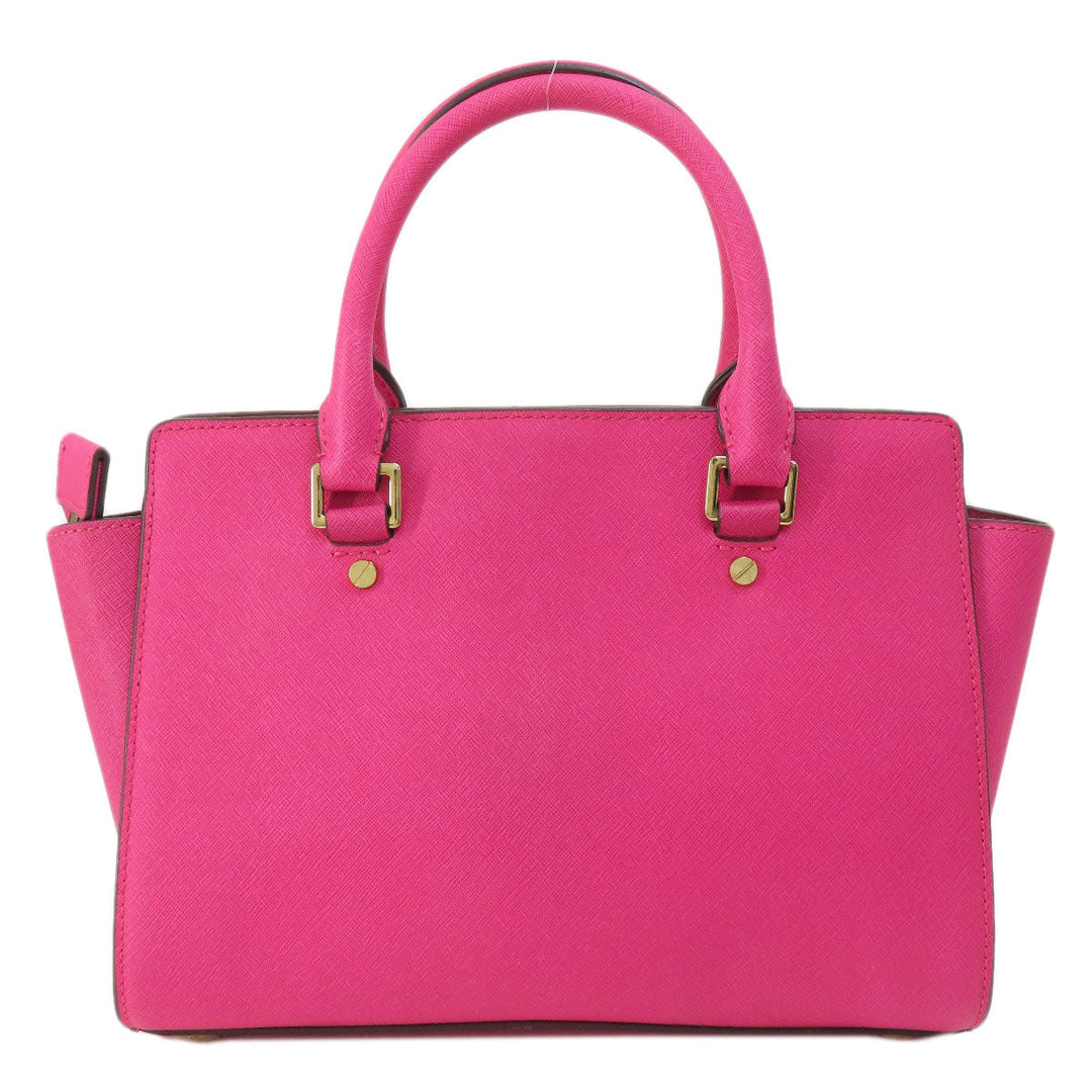 MICHAEL KORS Handbag PVC pink 2WAY Women Used Authentic