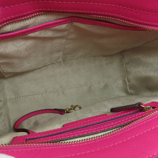 MICHAEL KORS Handbag PVC pink 2WAY Women Used Authentic