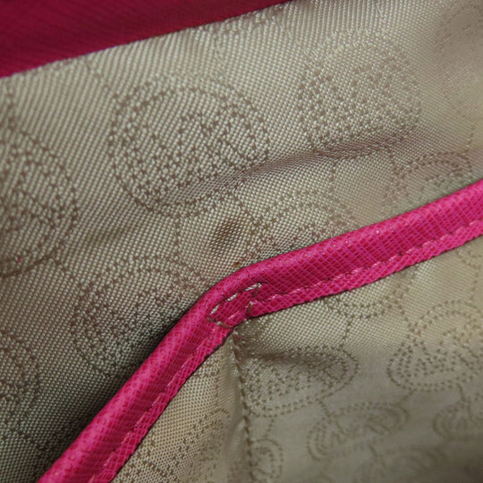 MICHAEL KORS Handbag PVC pink 2WAY Women Used Authentic