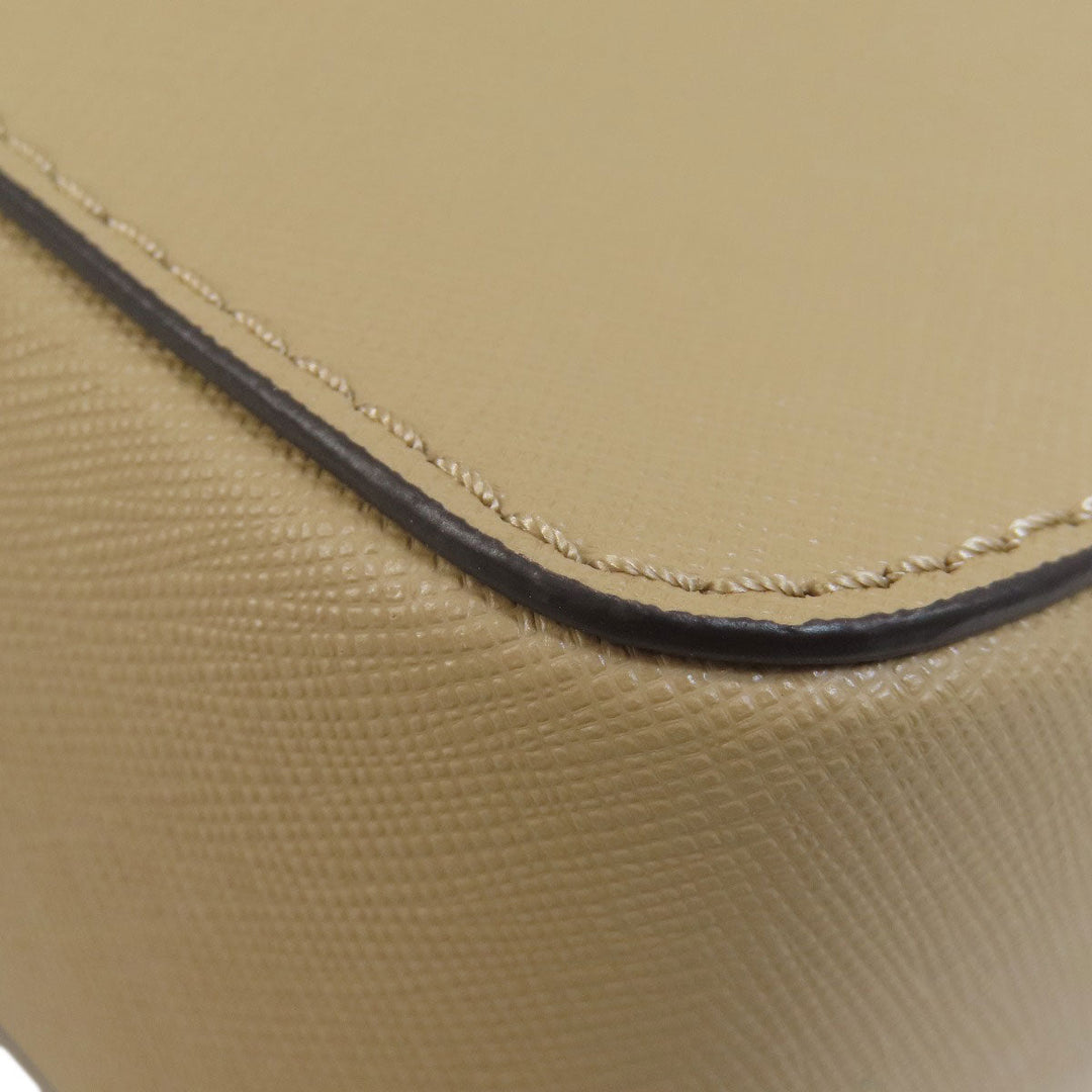 MICHAEL KORS Shoulder Bag PVC beige logo ChainShoulder Women Used Authentic