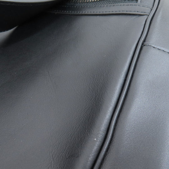 COACH Backpack C6877 leather black 3WAY