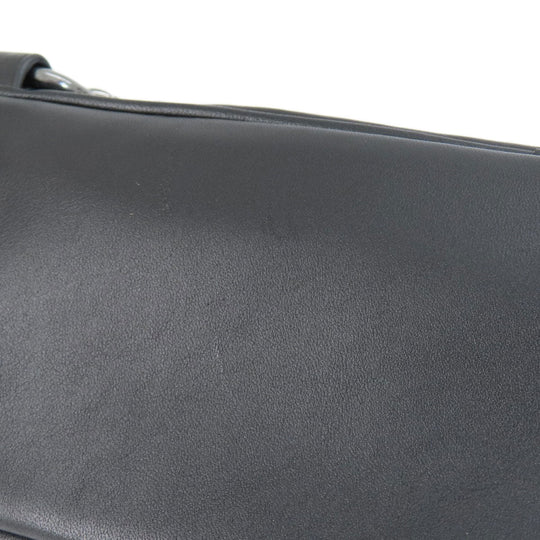 COACH Backpack C6877 leather black 3WAY