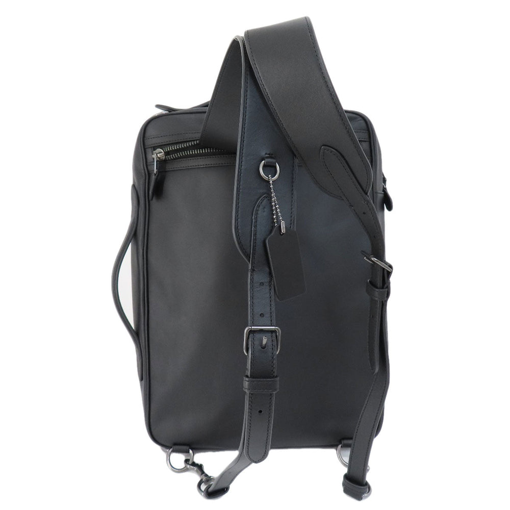 COACH Backpack C6877 leather black 3WAY