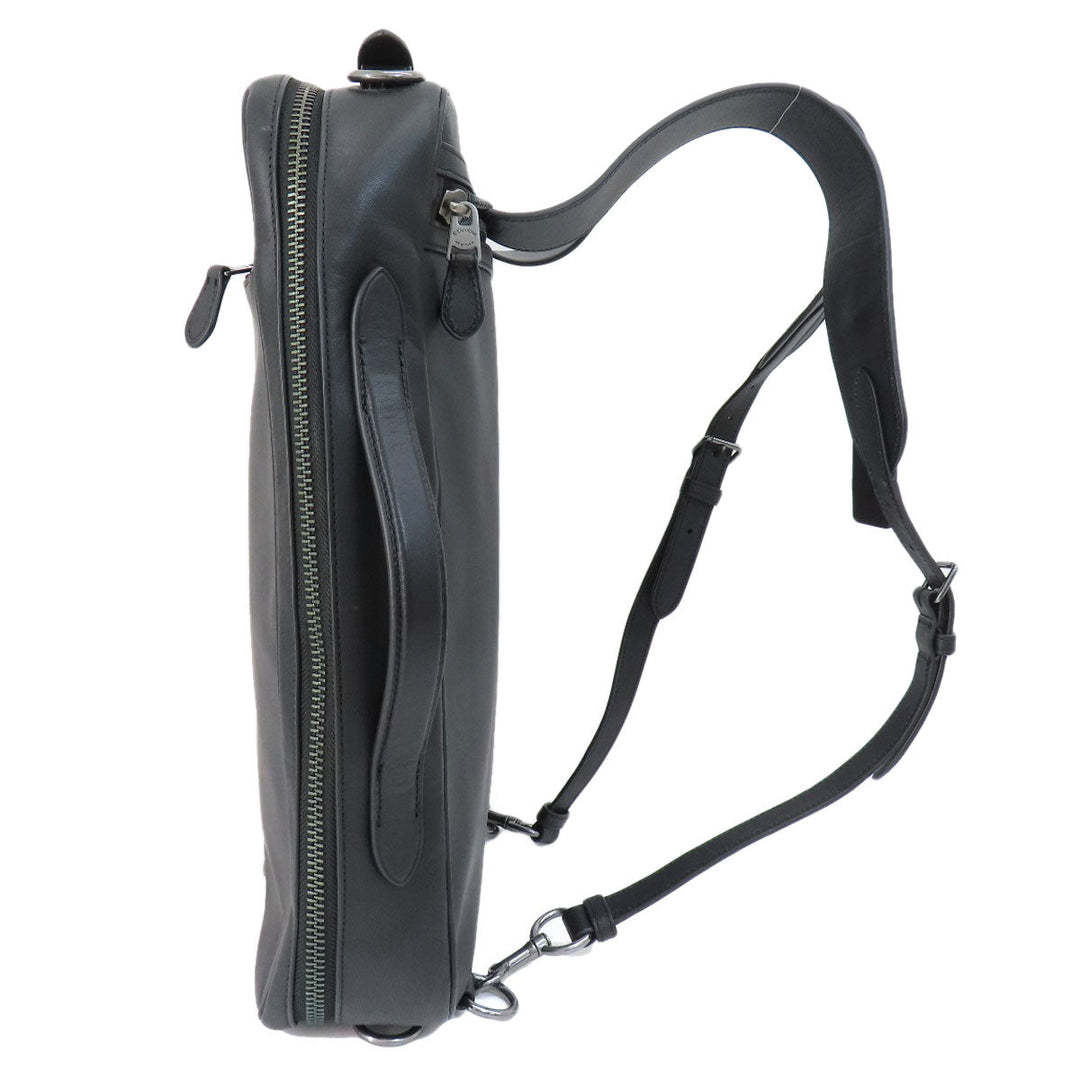 COACH Backpack C6877 leather black 3WAY