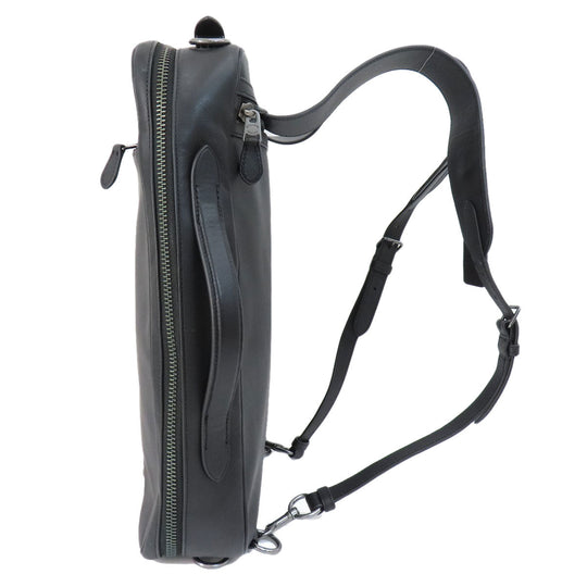 COACH Backpack C6877 leather black 3WAY