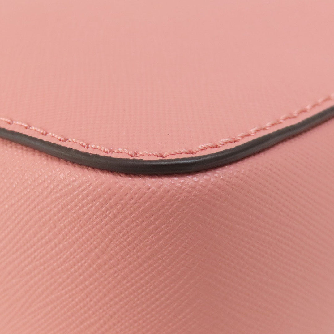 MICHAEL KORS Shoulder Bag PVC pink ChainShoulder Women Used Authentic